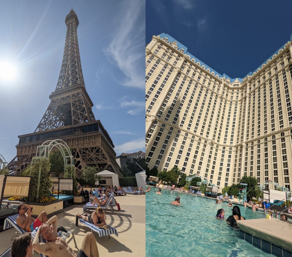 PARIS LAS VEGAS POOL VIRTUAL TOUR