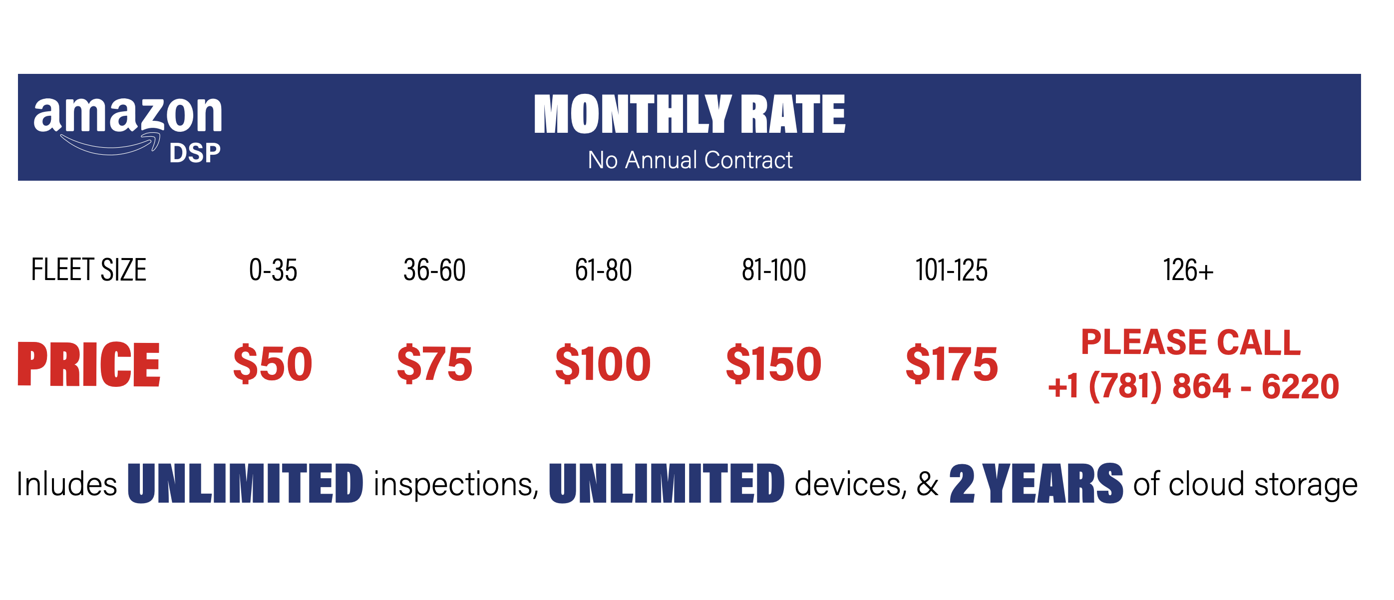 DSP Pricing Chart