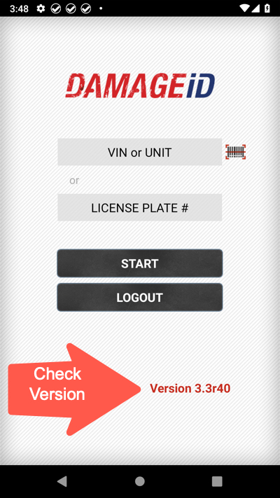 Version number check